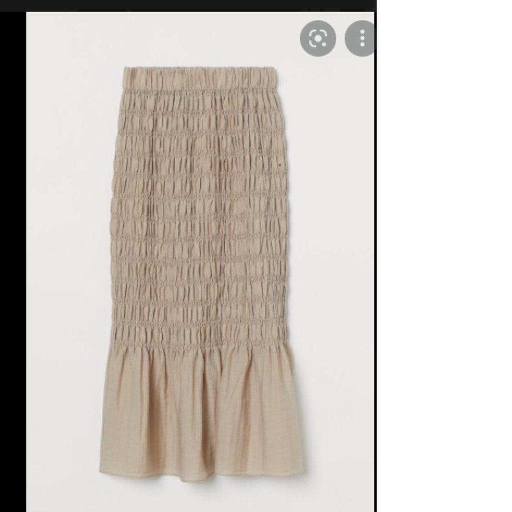 H&M Smocked Skirt